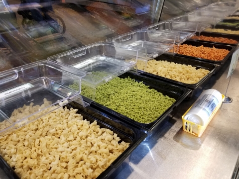 Fresh Pasta Shapes at the West Side Market