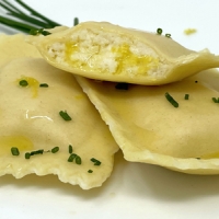 Lemon Ricotta Parmesan Ravioli